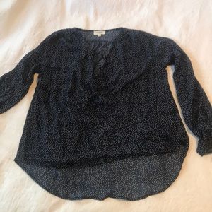 Navy Blouse